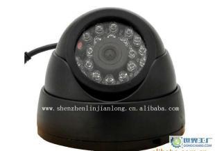 安防监控摄像机选购指南 解析20米红外夜视海螺半球摄像机